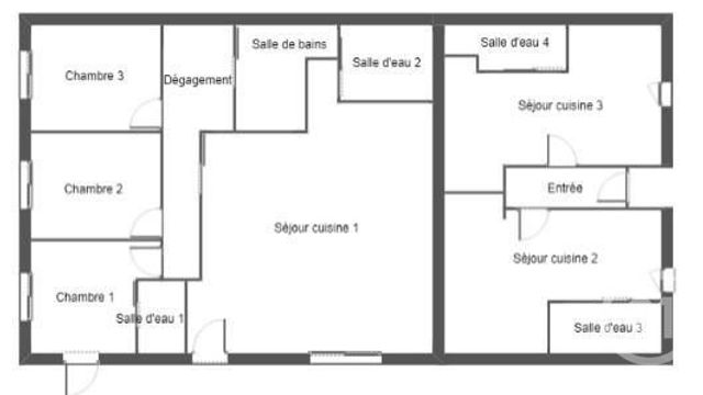 Afficher la photo en grand Appartement T5 à vendre - 6 pièces - 123.0 m2 - BAYONNE - 64 - AQUITAINE - Century 21 Agence Nivadour