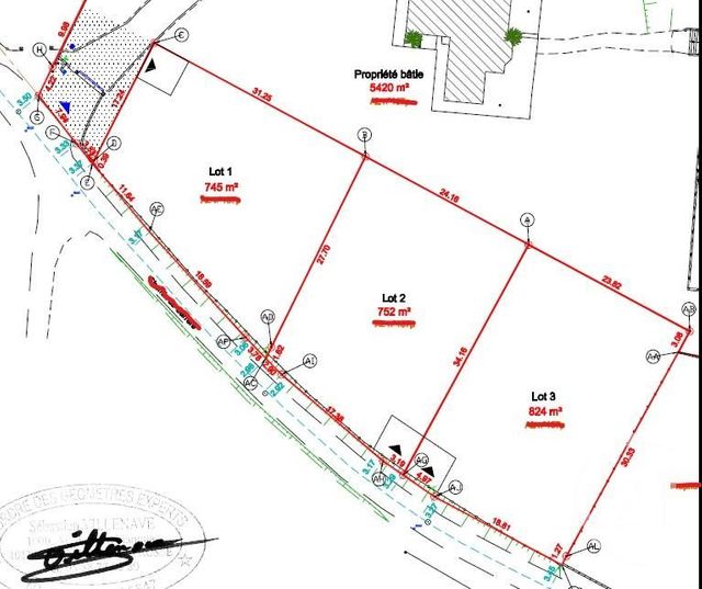 terrain à vendre - 735.0 m2 - ONDRES - 40 - AQUITAINE - Century 21 Berritzea