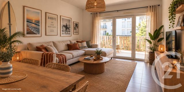 Appartement F3 à vendre - 3 pièces - 58.34 m2 - BAYONNE - 64 - AQUITAINE - Century 21 Berritzea